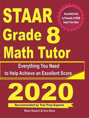 STAAR Grade 8 Math Tutor - ebook